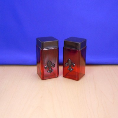 600021COP-RED- FDL COPPER / RED SALT PEPPER SHAKER